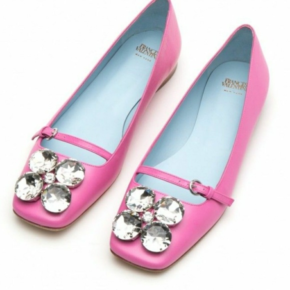 NWT Kate Spade Frances Valentine Crystal Flats - Picture 4 of 8